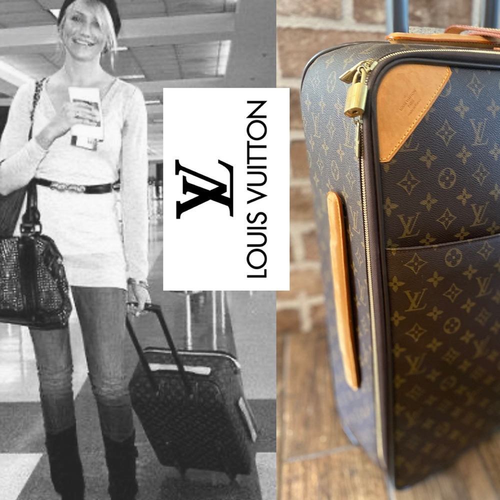 100% Authentic LOUIS VUITTON 55 Pegase suitcase